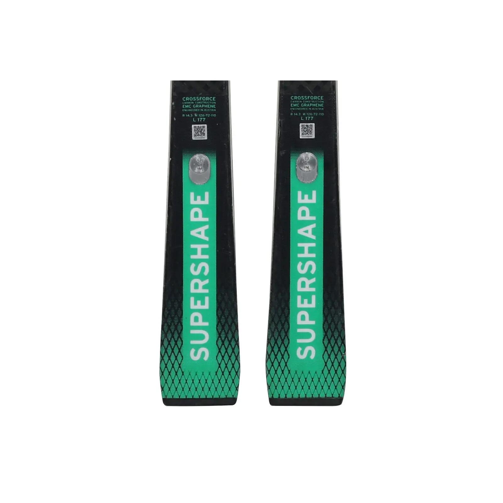 RECONDITIONNE - Ski Head Supershape E Magnum + Fixations 4/4