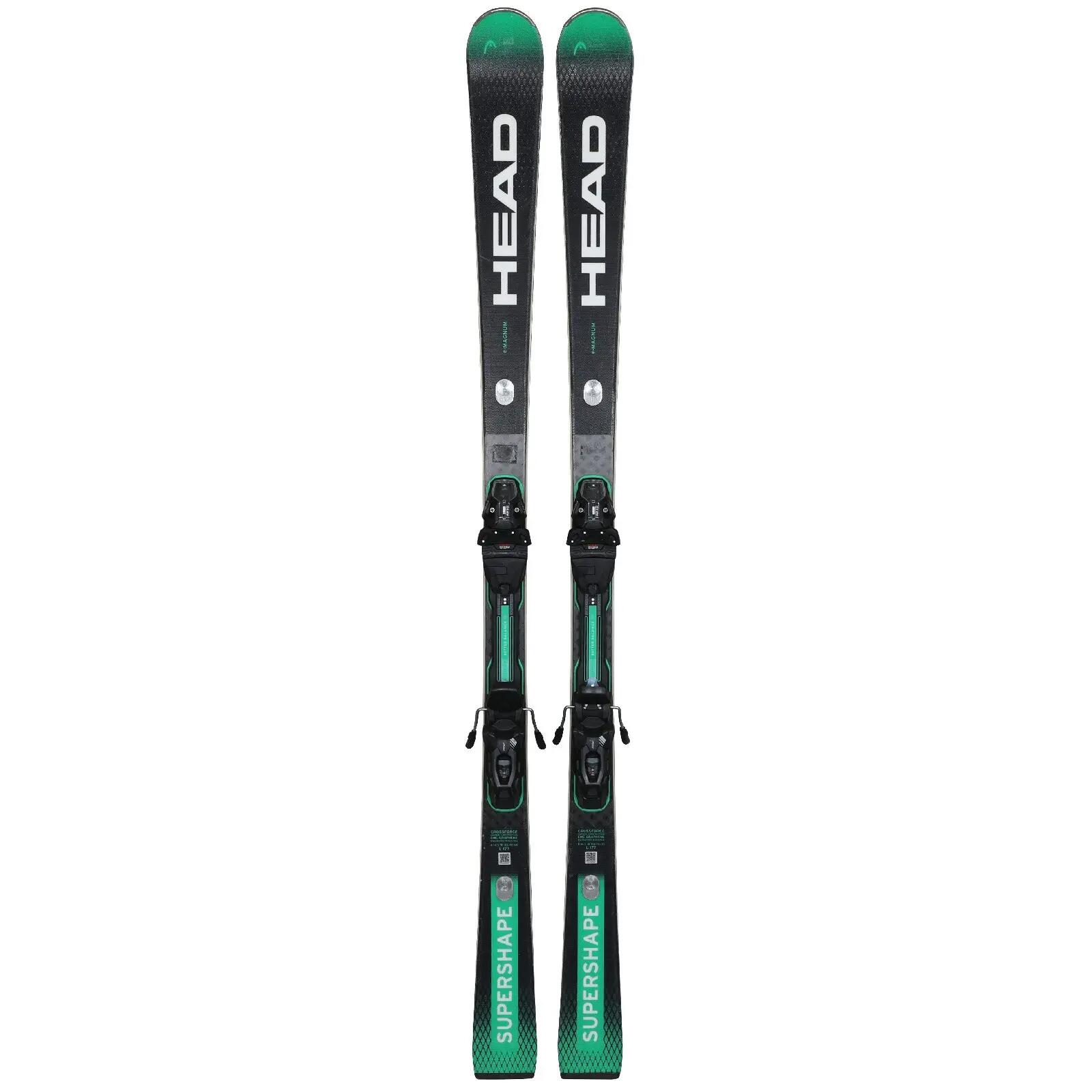 RECONDITIONNE - Ski Head Supershape E Magnum + Fixations 2/4