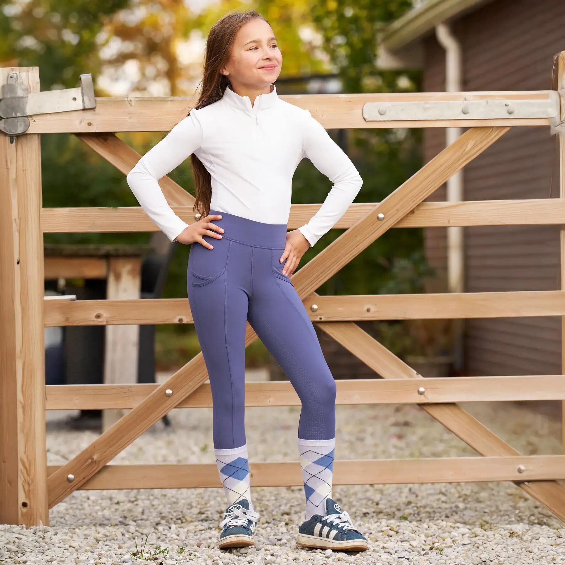 Legging équitation full grip fille Imperial Riding IRHSam 2/2