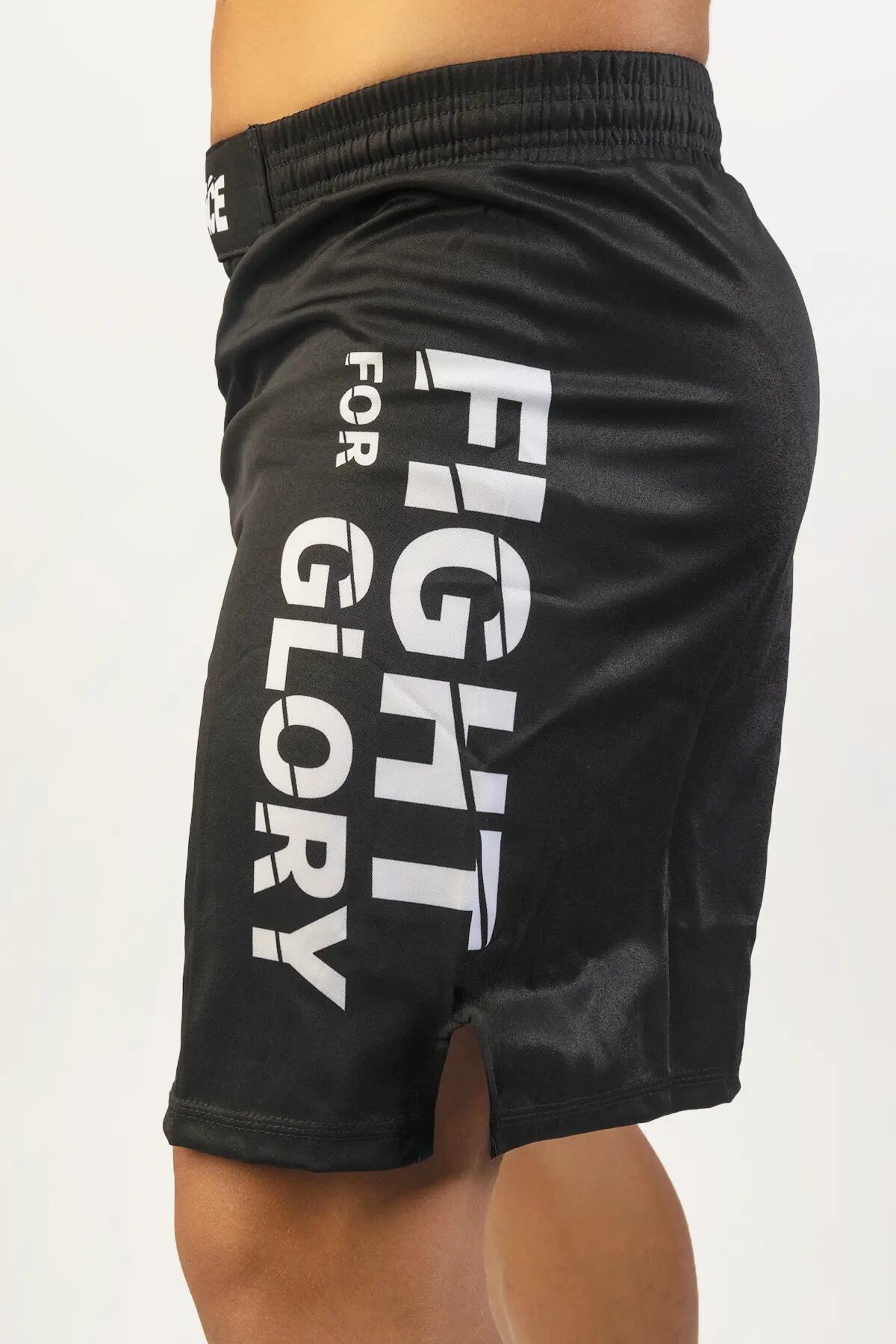 Calções Tenace FFG para MMA, BJJ e Grappling - Preto 4/5