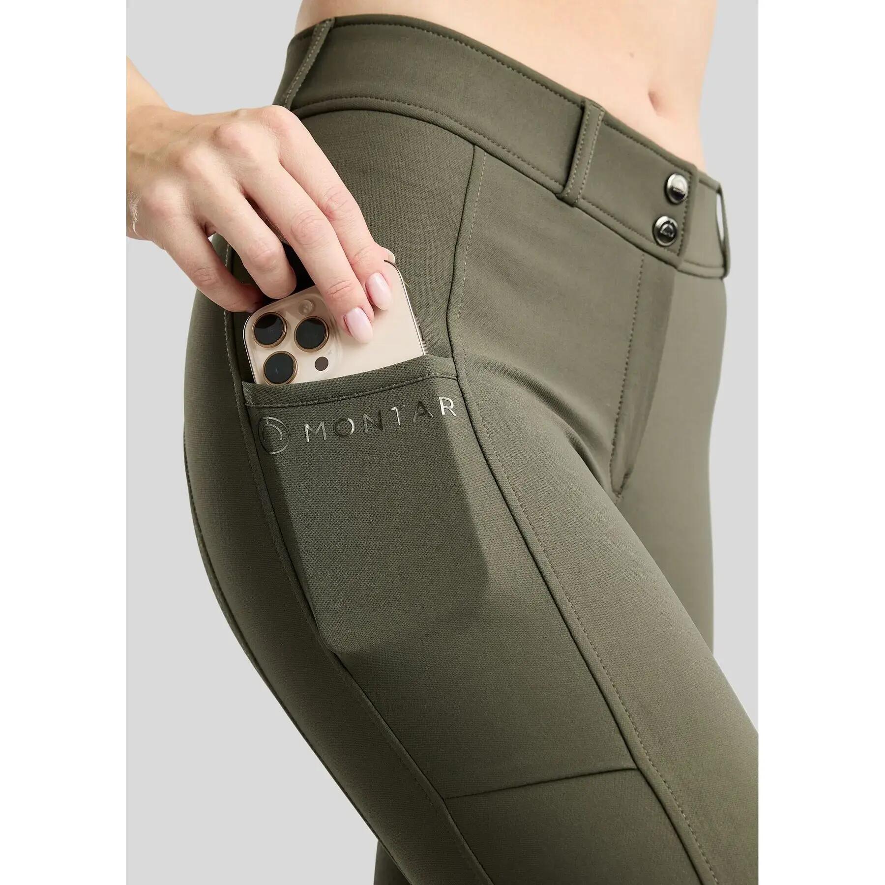 Pantalon équitation full grip femme Montar Megan 4/6
