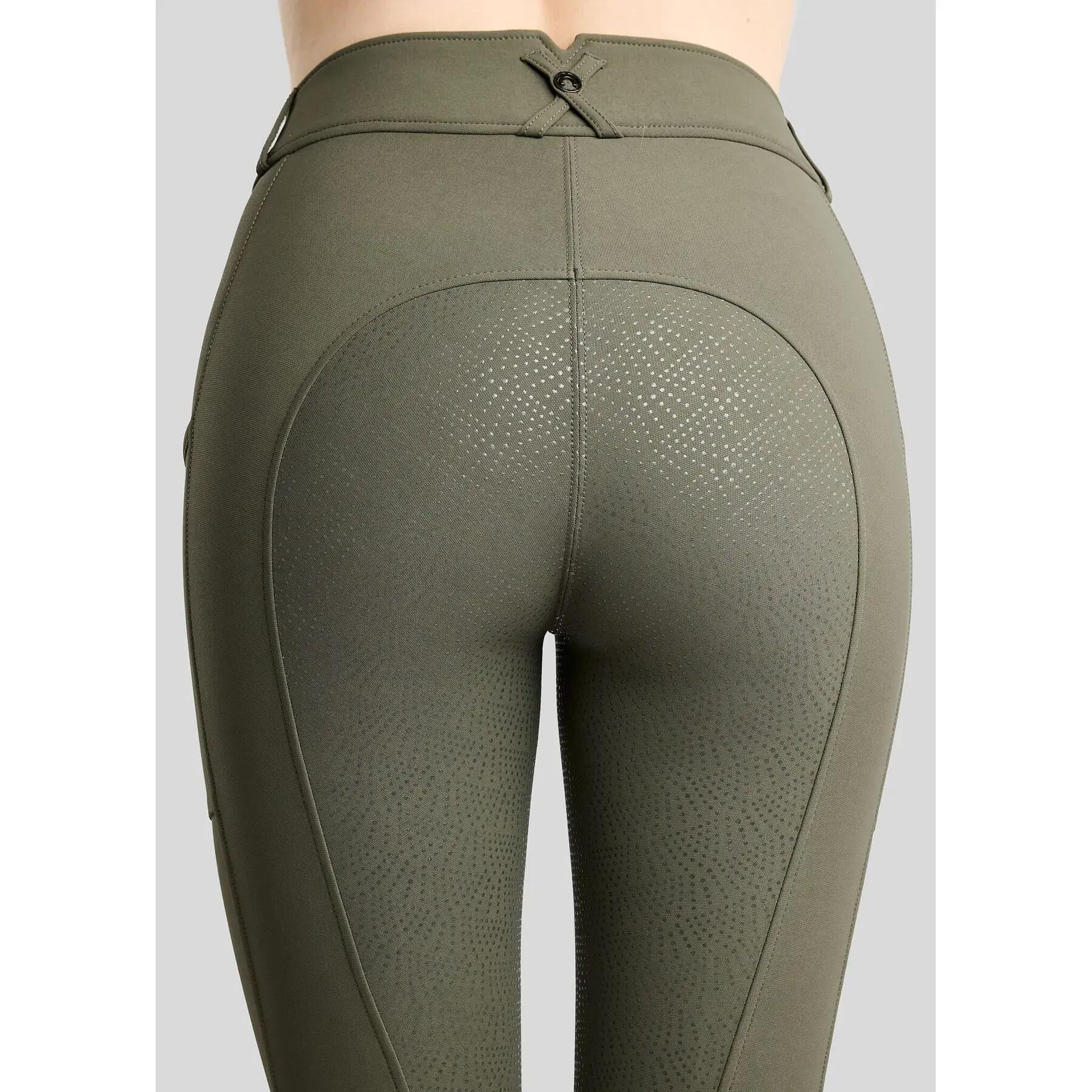 Pantalon équitation full grip femme Montar Megan 2/6