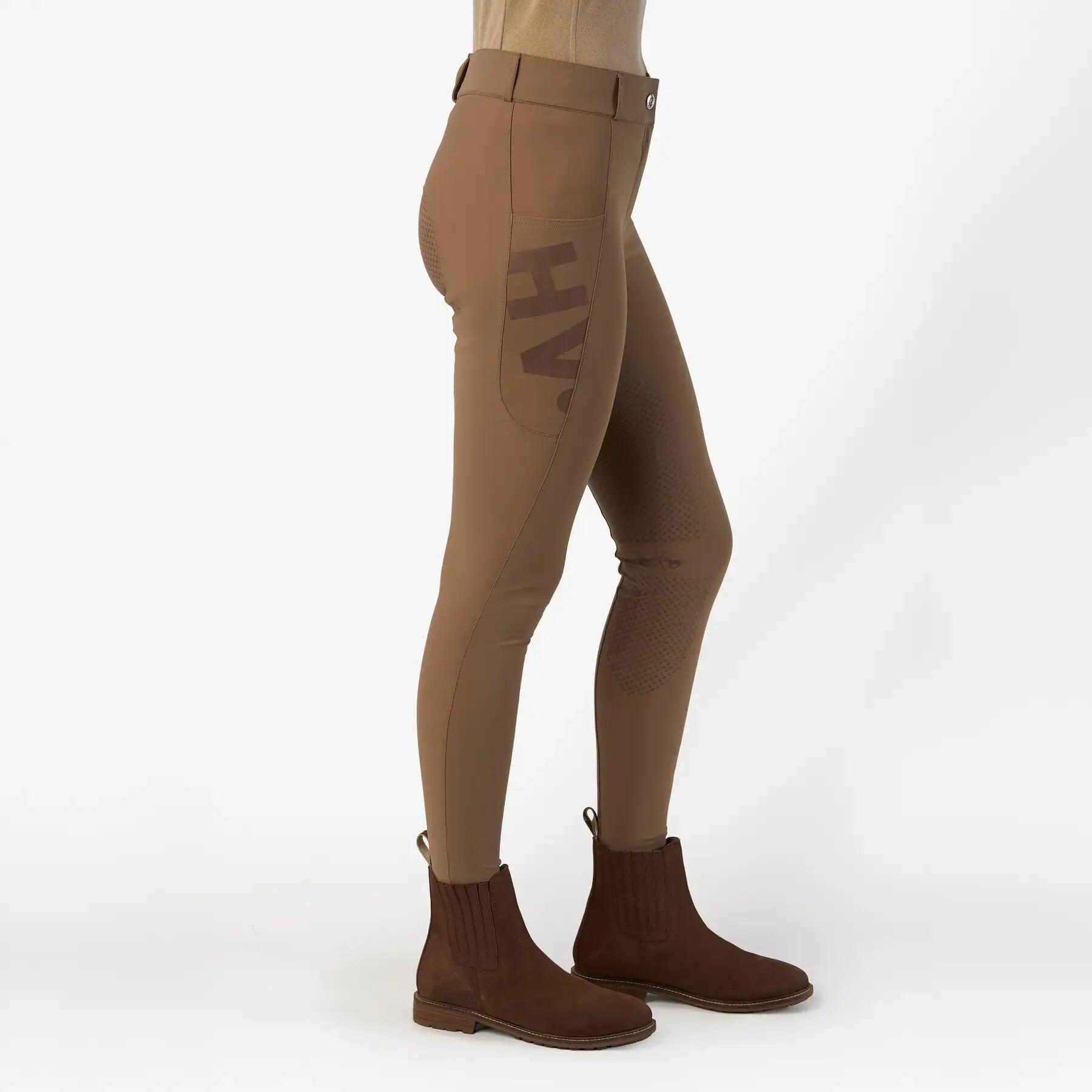 Reithose full grip Damen HV Polo Femmy 3/4