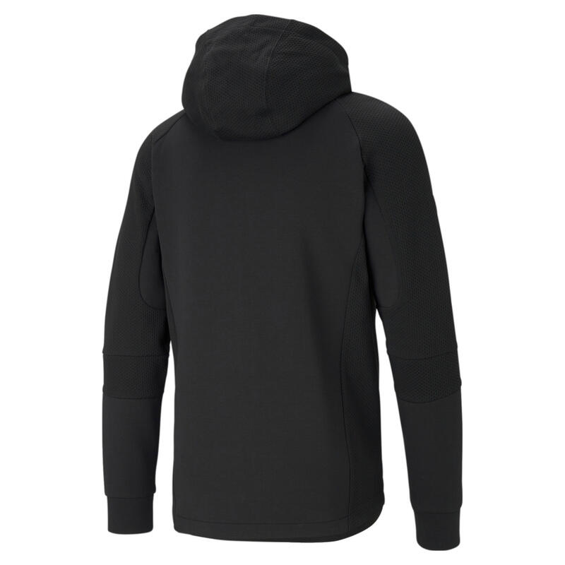 Sudadera Puma Teamcup Casuals Hooded Jacket, Negro, Hombre