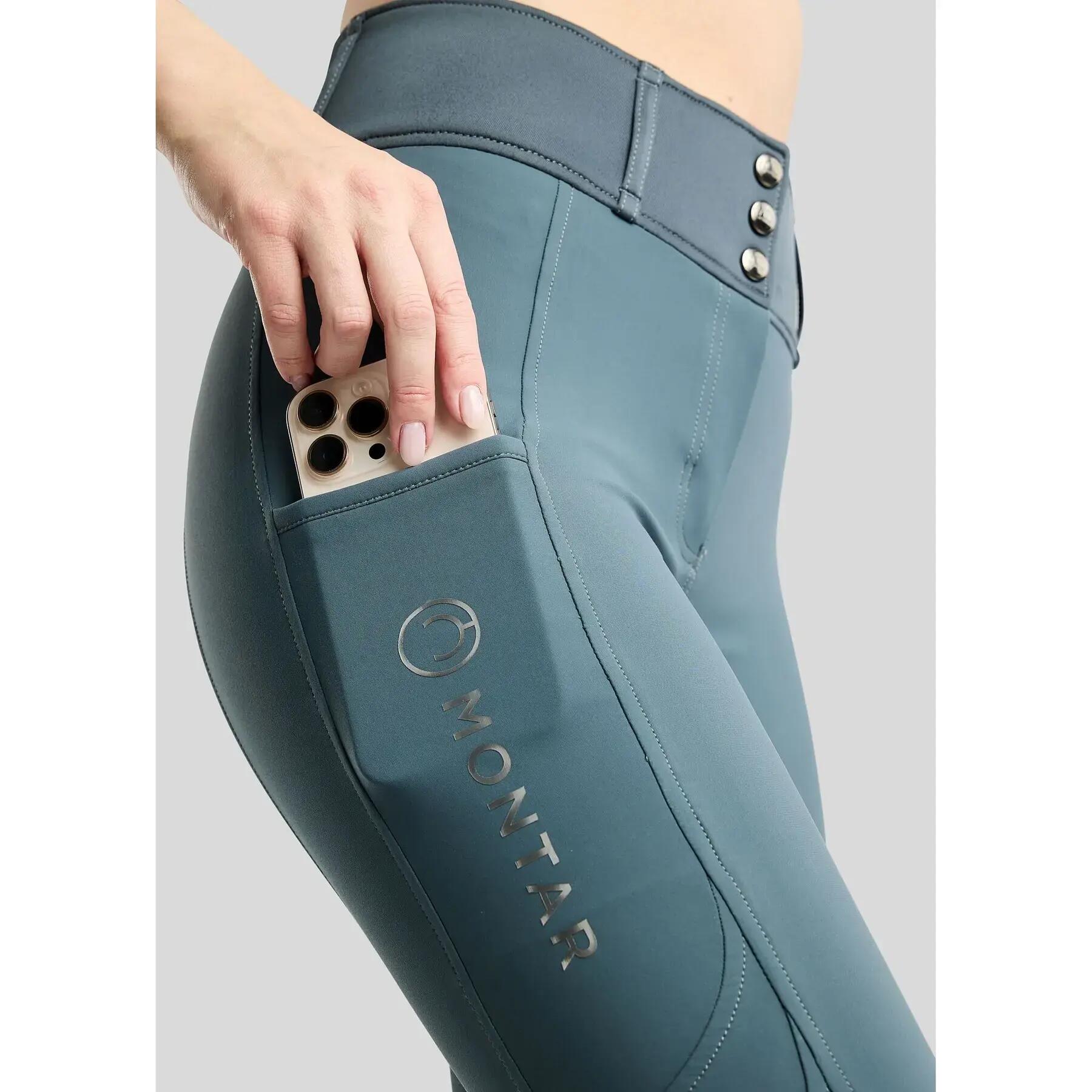 Pantalon équitation full grip femme Montar Addie 4/7