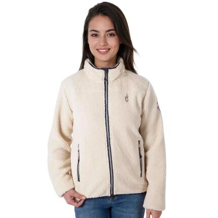 Polaire de randonnée Sherpa SARRA pour femme avec fermeture éclair