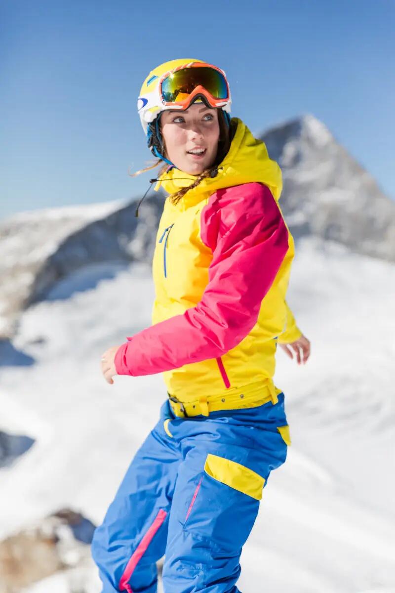 Snowsuits Triple Joy Onesie Skipak Dames - Geel/Blauw/Roze 5/7
