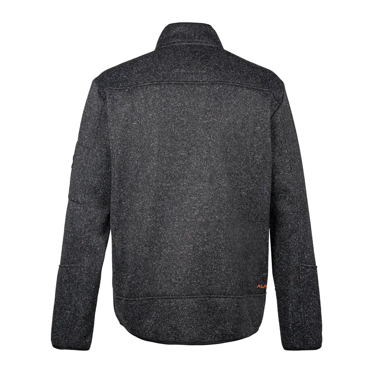 Sweat-shirt de randonnée homme, bleu marine, fermeture éclair 4/6