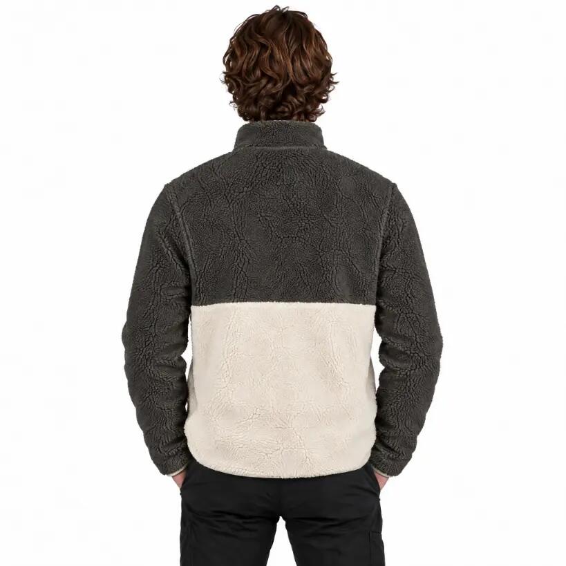 Hanorac din fleece pentru drumeții bărbătești VOGUE SHERPA 2/7