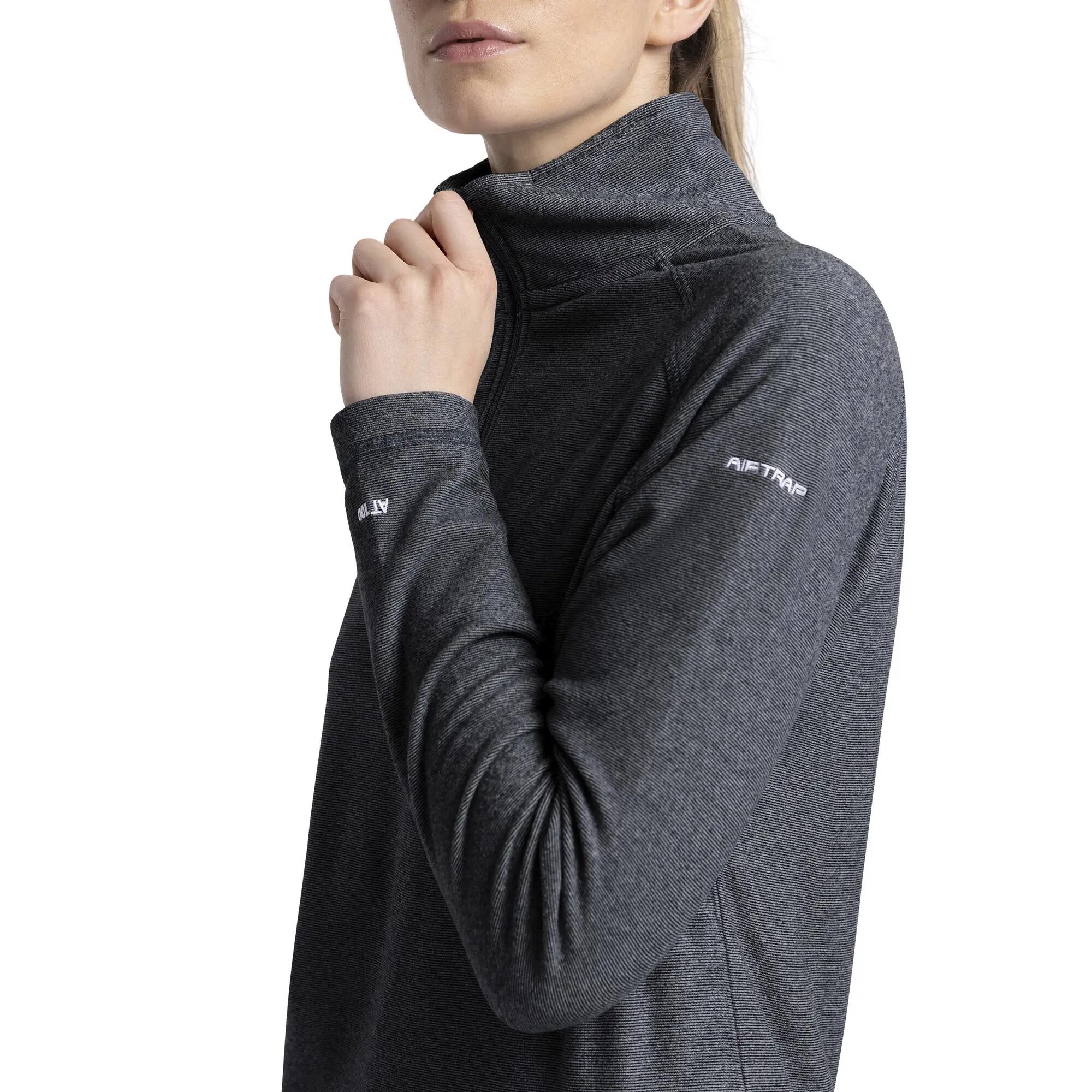 Maglia In Pile Donna Trespass Meadows Grigio Antracite 4/7