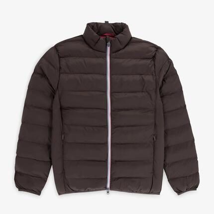 Doudoune manches longues homme col montant marron brownie Piumino