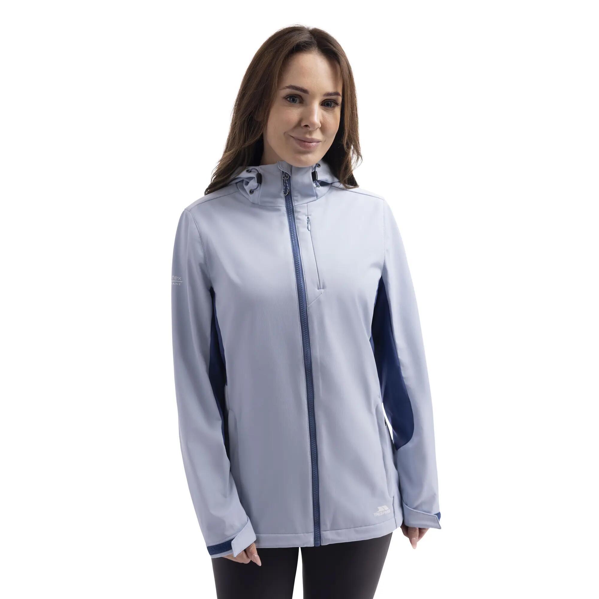 "Yazmine" Softshelljacke für Damen Dunstblau 3/6
