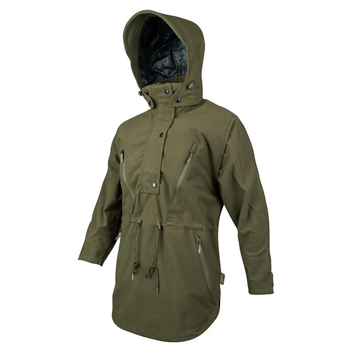 Veste Imperméable ARGYLL SMOCK Homme (Vert Kaki Foncé) 3/5