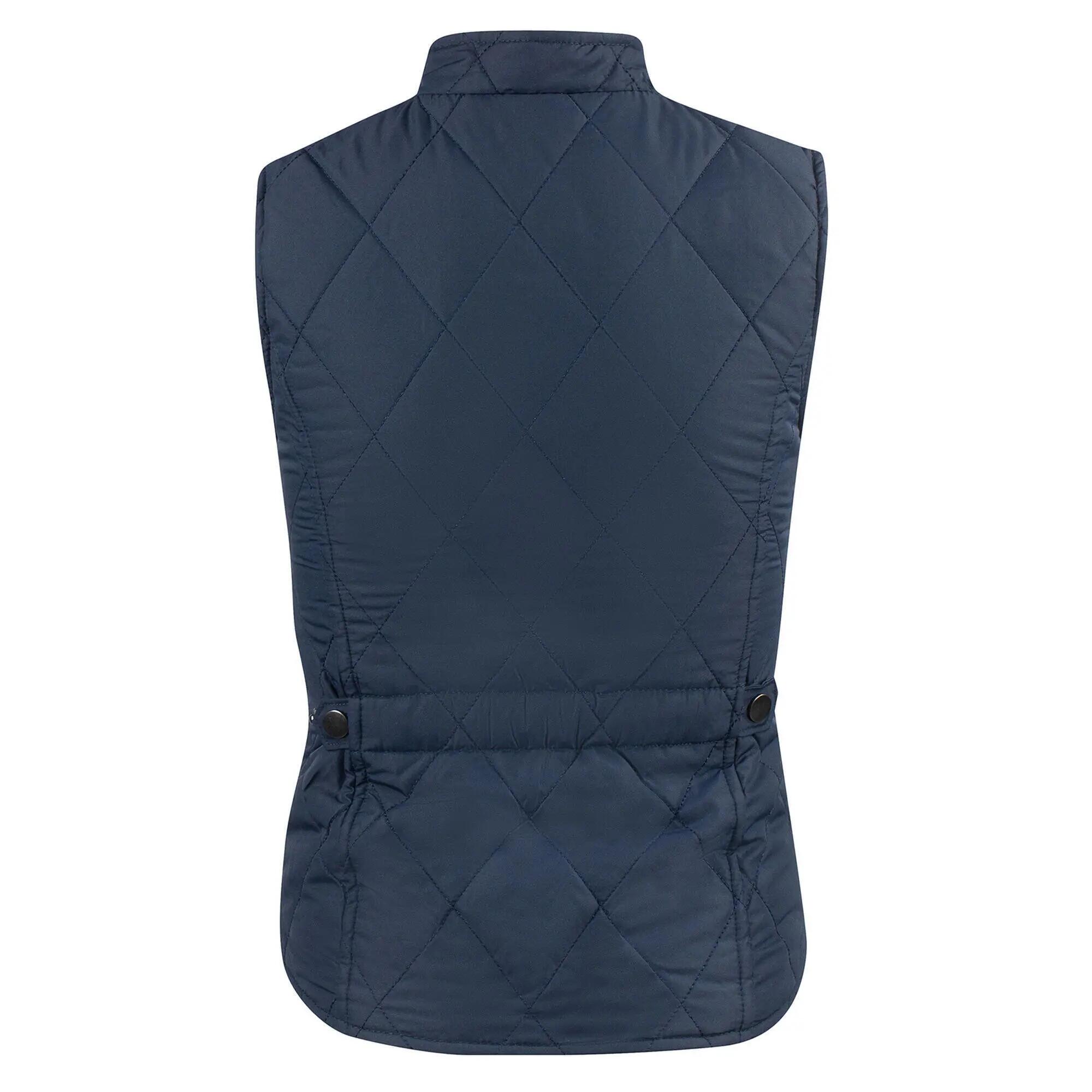 Klassische gesteppte Reitjacke Kind Horze 2/2