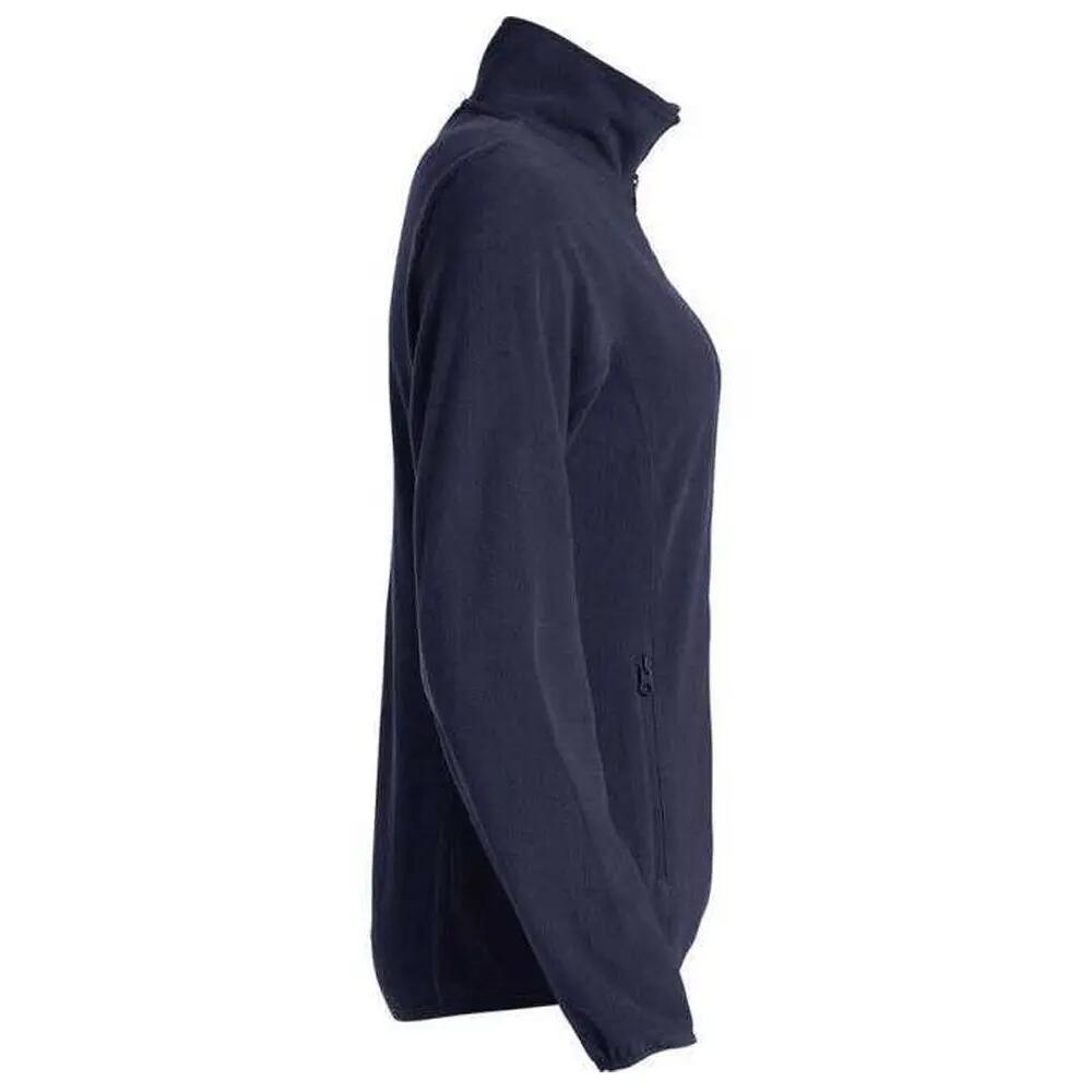 "Basic" Fleecejacke für , MicroVlies Damen Dunkel-Marineblau 4/4