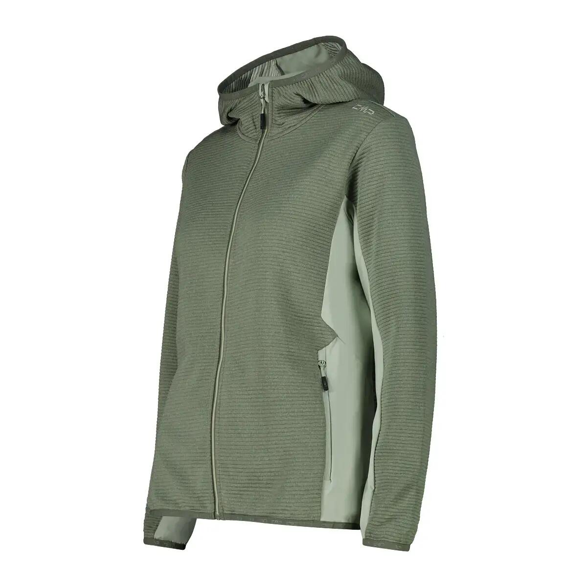 Veste à capuche femme CMP Unlimitech Hybrid Stretch Performance 3/3