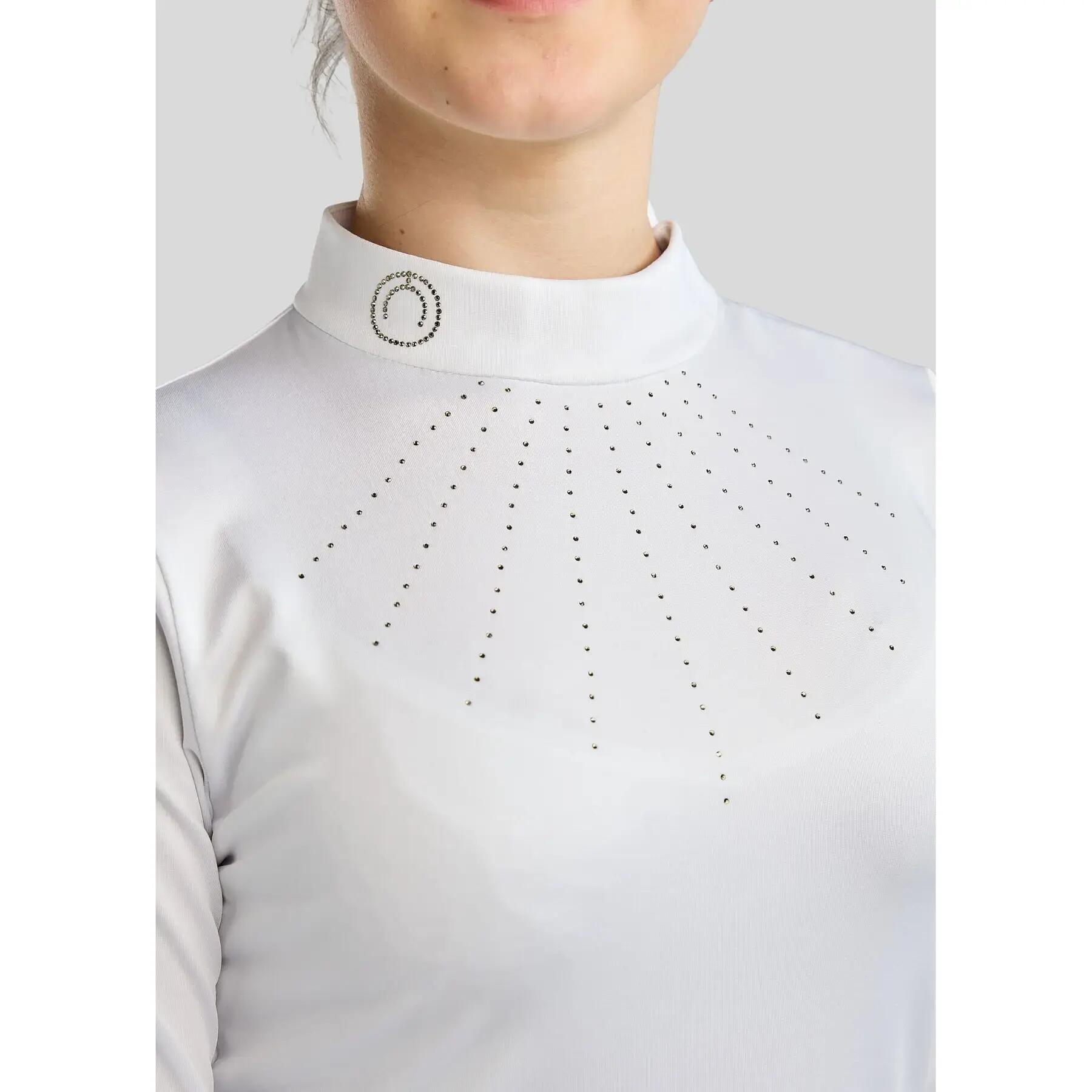 Chemise de concours manches longues fille Montar Eve 2/4