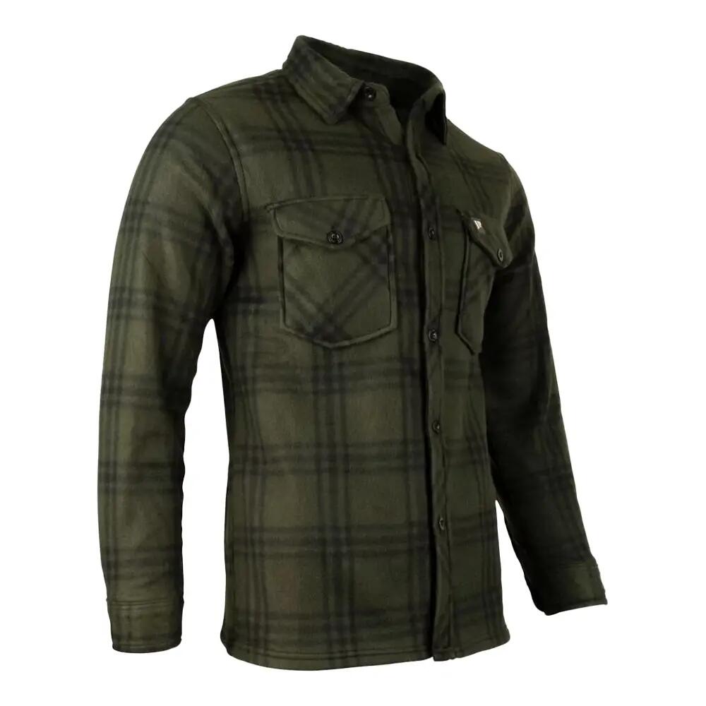 Hemd für , Dickes Fleece Herren Grün 4/4
