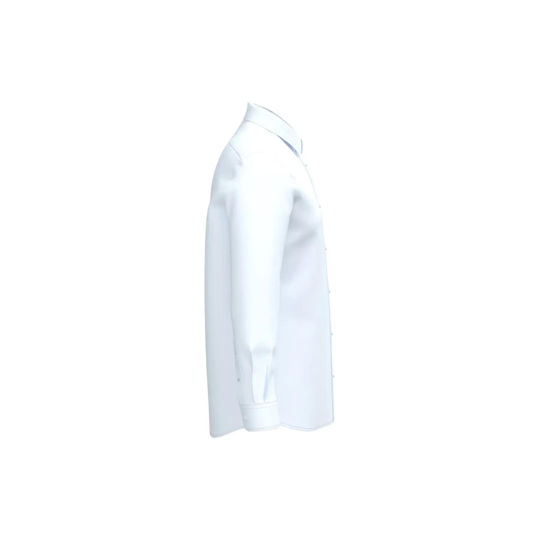 Polycotton popeline overhemd zonder zak Kariban Collection Corporate 3/5