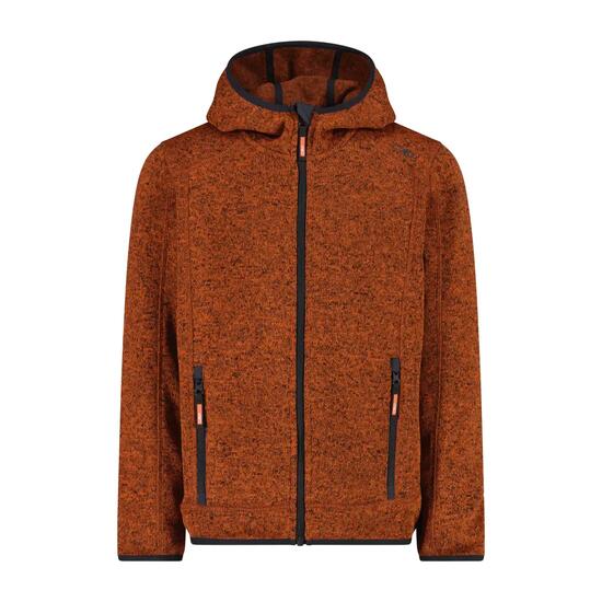 Pull à capuche en polaire enfant CMP Knit-Tech