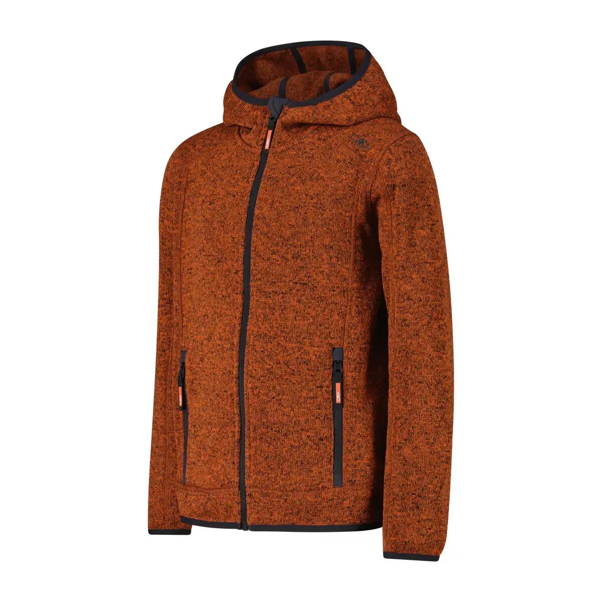 Pull à capuche en polaire enfant CMP Knit-Tech 2/3