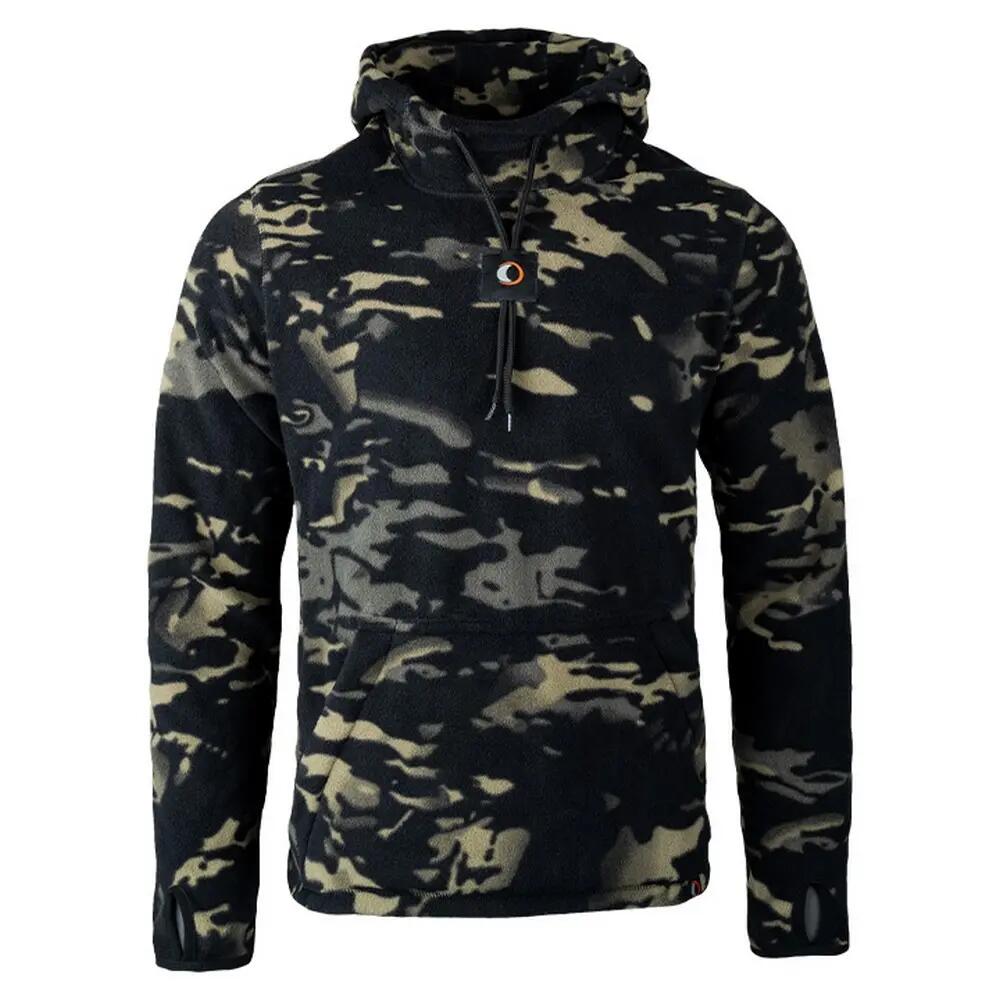 "Gen" Kapuzenpullover für , Fleece Herren Schwarz 5/5