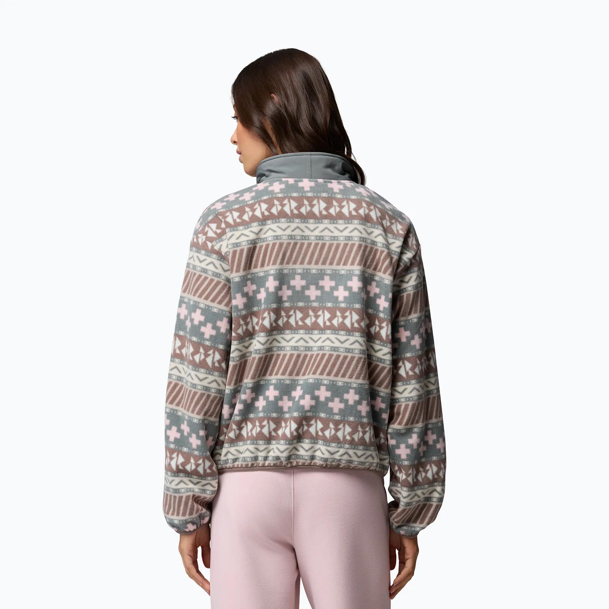 Dames fleecevest Columbia Sequoia Grove II met print, halve rits, Iron Wizard 3/6