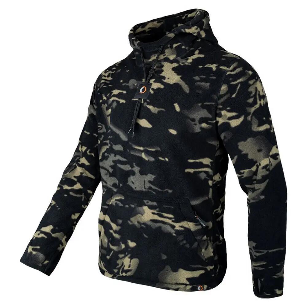 "Gen" Kapuzenpullover für , Fleece Herren Schwarz 3/5
