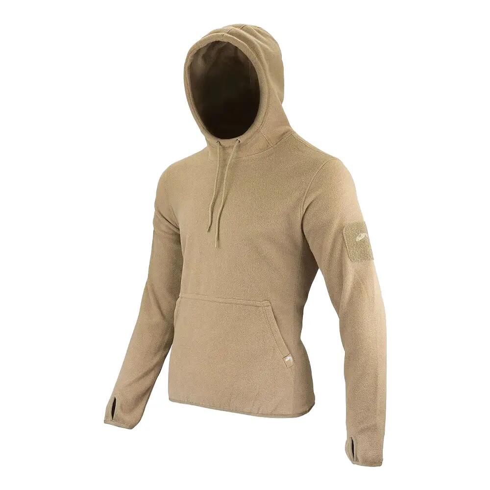 Sweat À Capuche TACTICAL Homme (Gris Pâle) 3/3