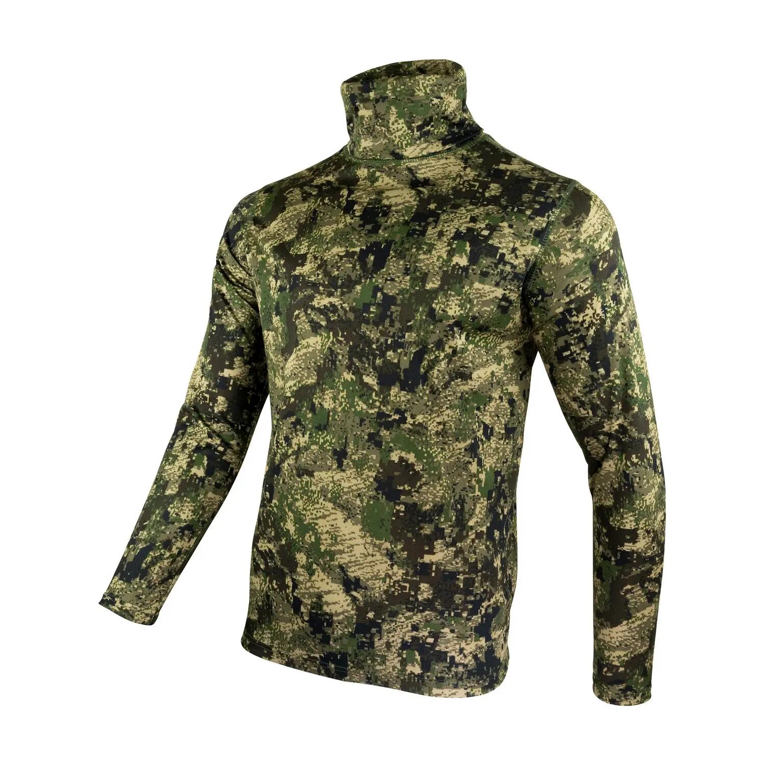 Midlayer für , Rollkragen Herren Grün 3/3