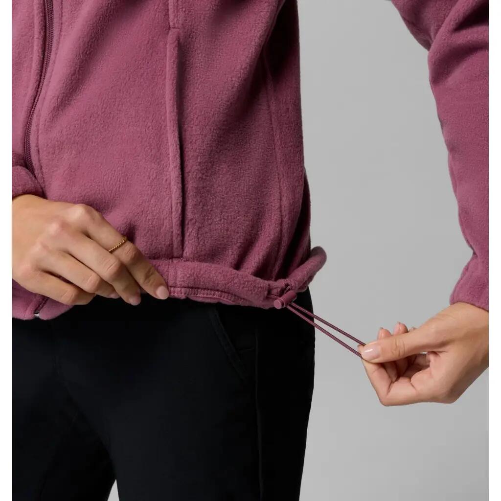 Sweat-shirt Columbia Modèle Benton Springs Full Zip Couleur Rose 5/5