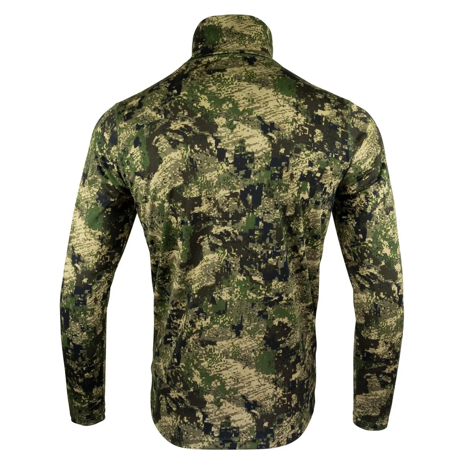 Midlayer für , Rollkragen Herren Grün 2/3