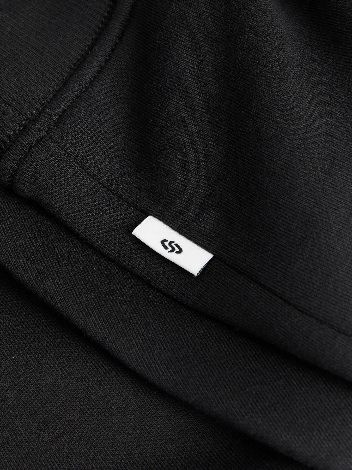 Hombre Esquí Sudadera con Capucha Bolsillo Tignes B-24 2 Black-Sky Captain 4/4