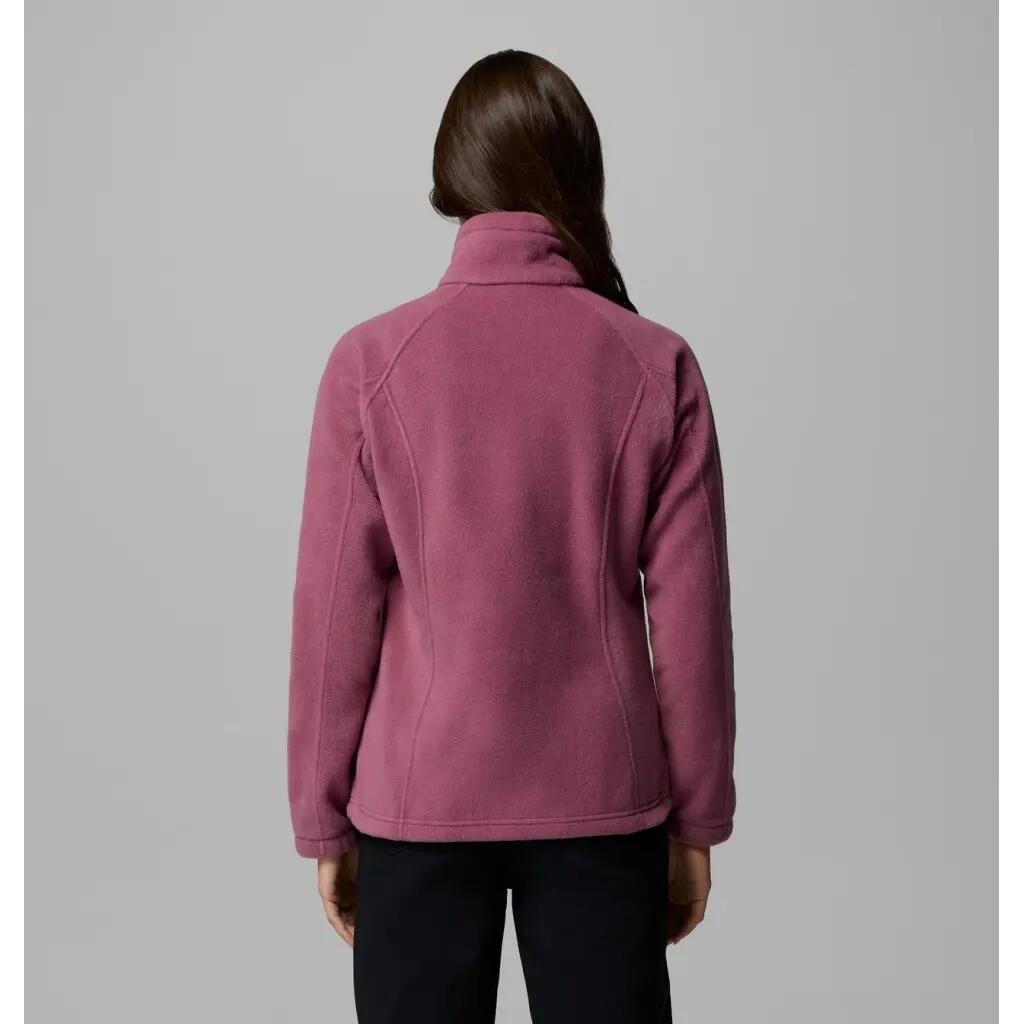Sweat-shirt Columbia Modèle Benton Springs Full Zip Couleur Rose 2/5