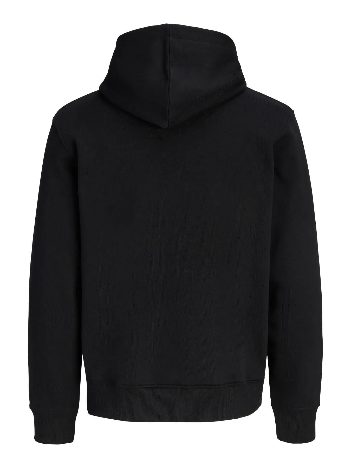 Hombre Esquí Sudadera con Capucha Bolsillo Tignes B-24 2 Black-Sky Captain 2/4