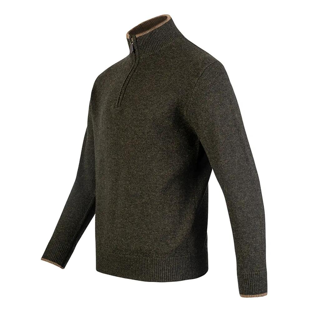 Pull ASHCOMBE Homme (Olive) 4/4