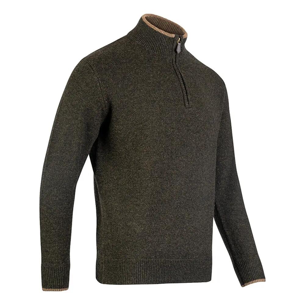 Pull ASHCOMBE Homme (Olive) 3/4
