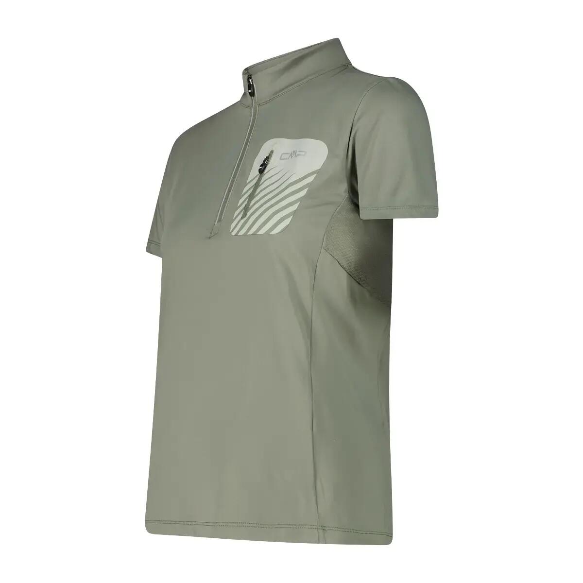 T-shirt ½ zip z kieszenią damski CMP 3/3