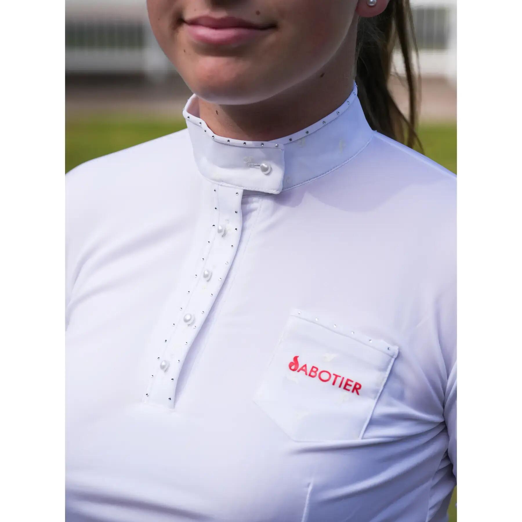 Polo d'équitation femme Le Sabotier Estelle 7/7