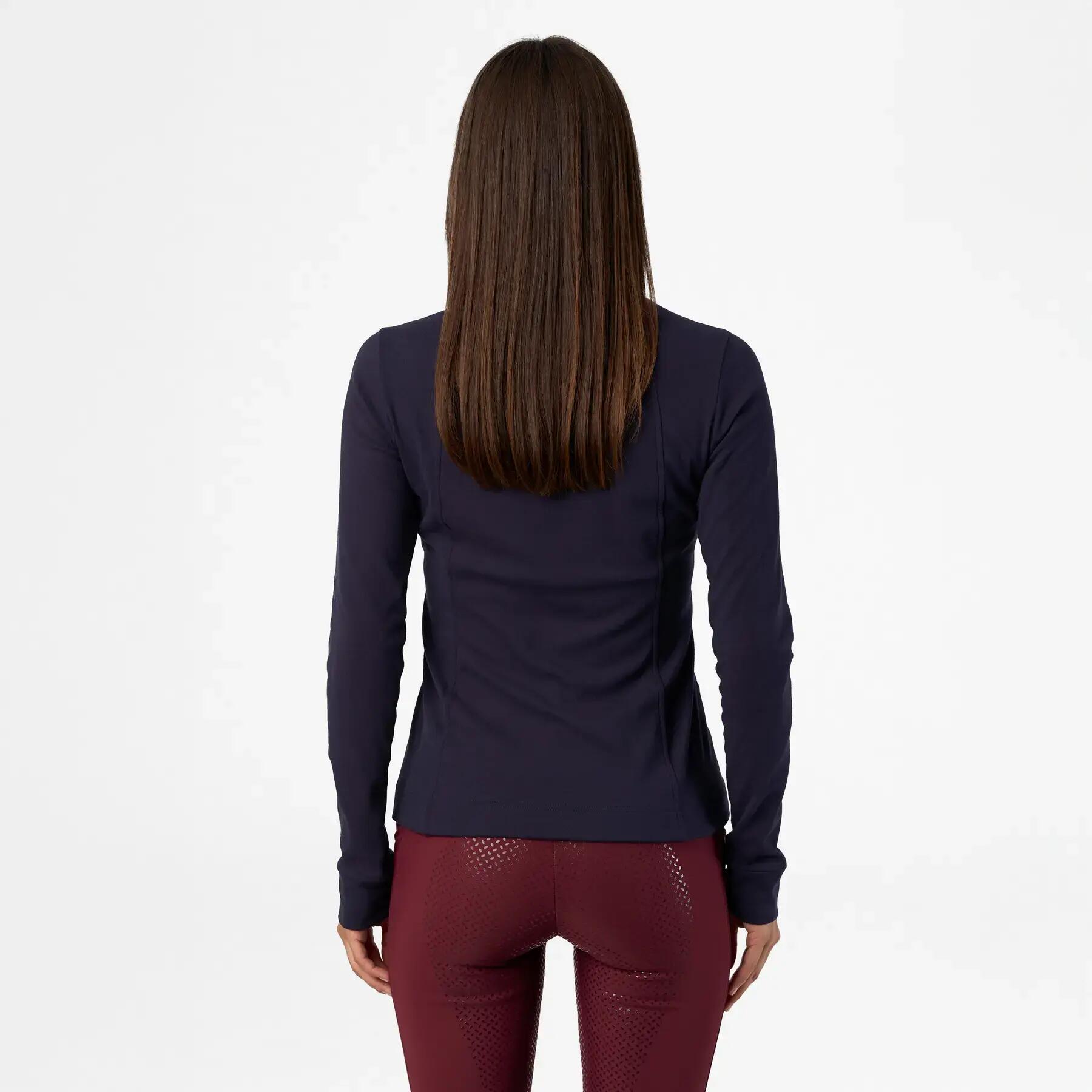 Maillot équitation manches longues femme HV Polo Olidia 3/3