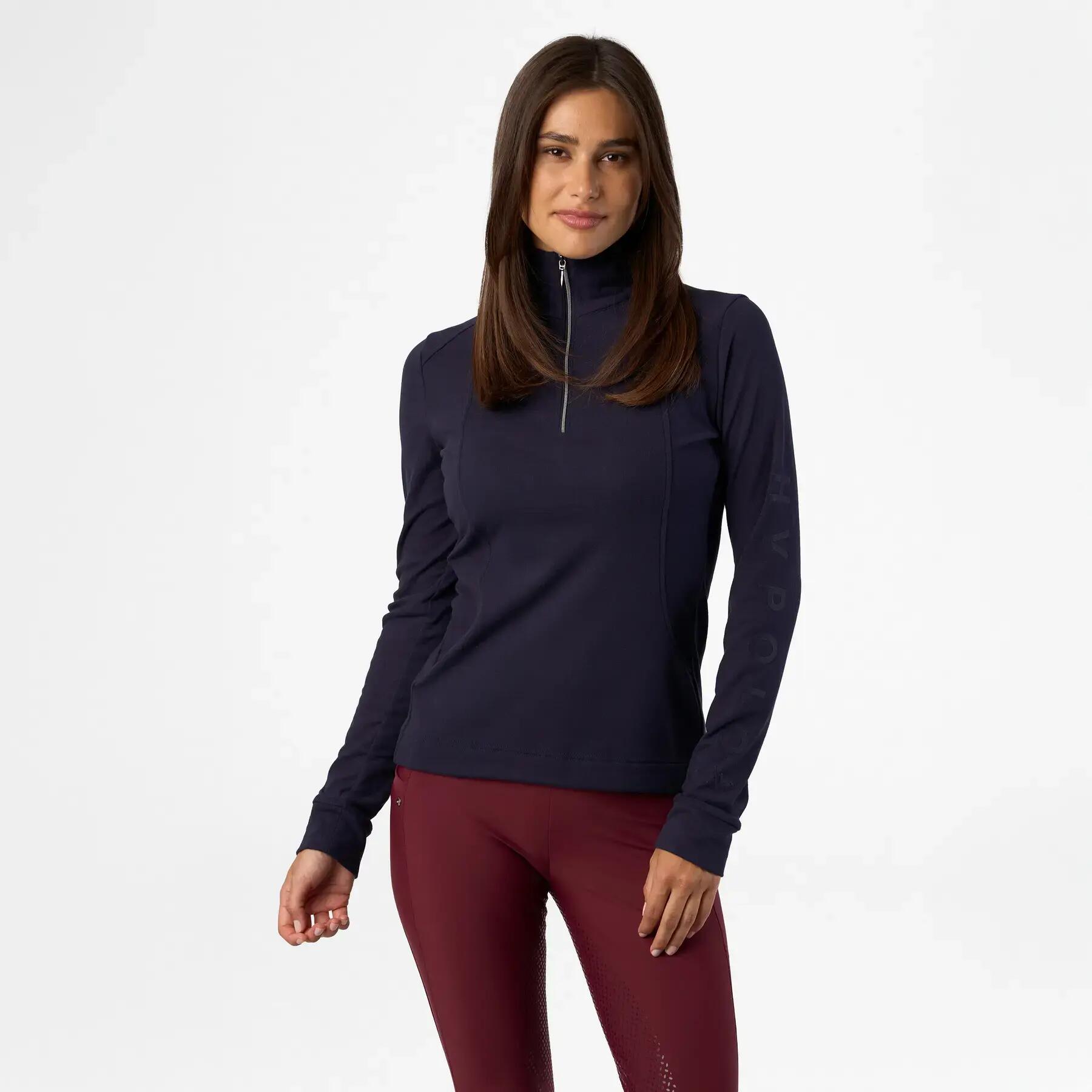 Maillot équitation manches longues femme HV Polo Olidia 2/3