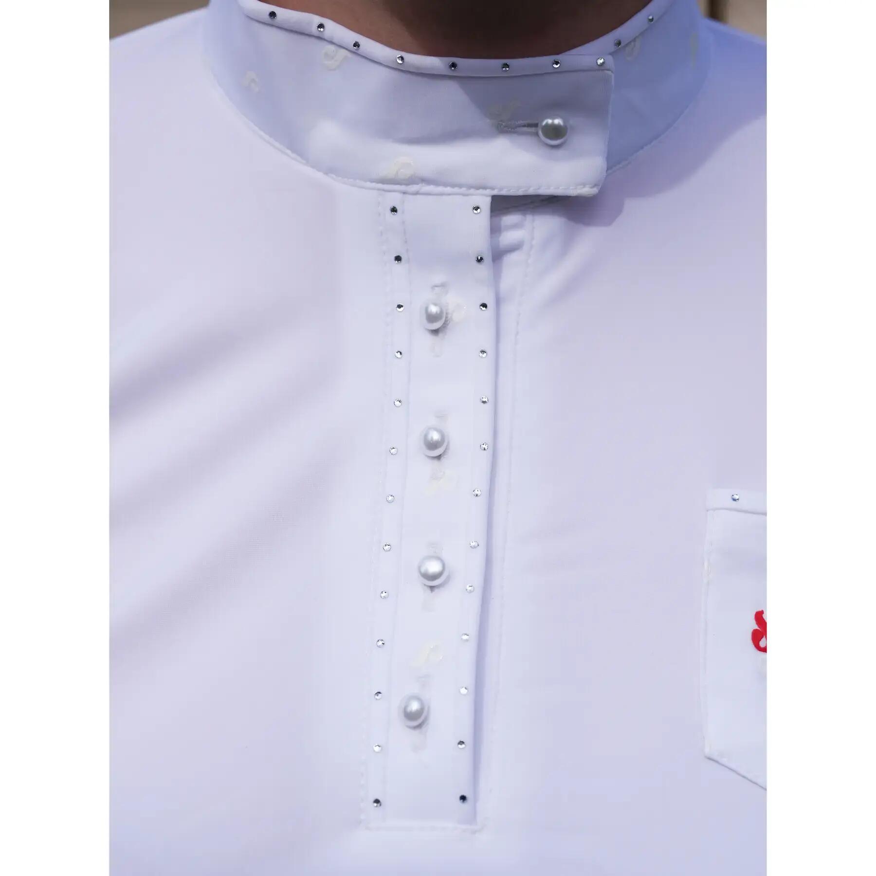 Polo d'équitation femme Le Sabotier Estelle 3/7