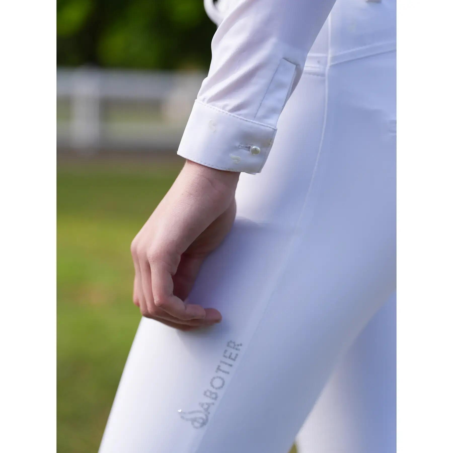 Polo d'équitation femme Le Sabotier Estelle 2/7