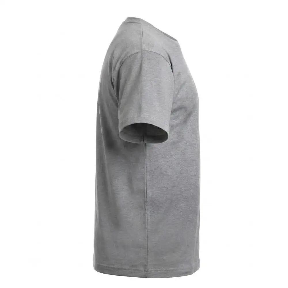 Childrens/Kids Basic TShirt (Grey Melange) 4/4