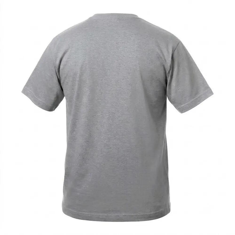 Childrens/Kids Basic TShirt (Grey Melange) 2/4