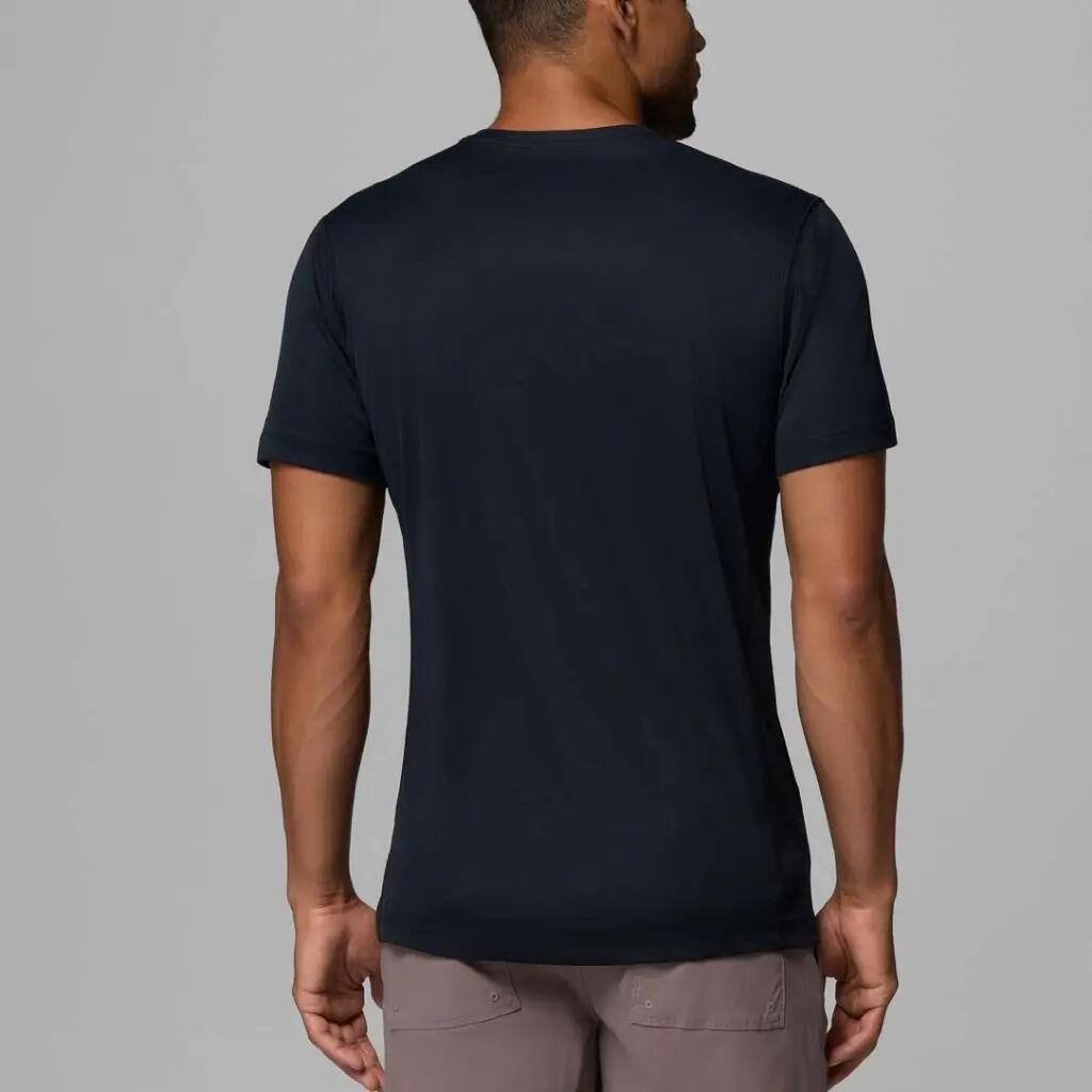 T-shirt Columbia Modèle Rules Light Ss Crew Couleur Noir 2/5