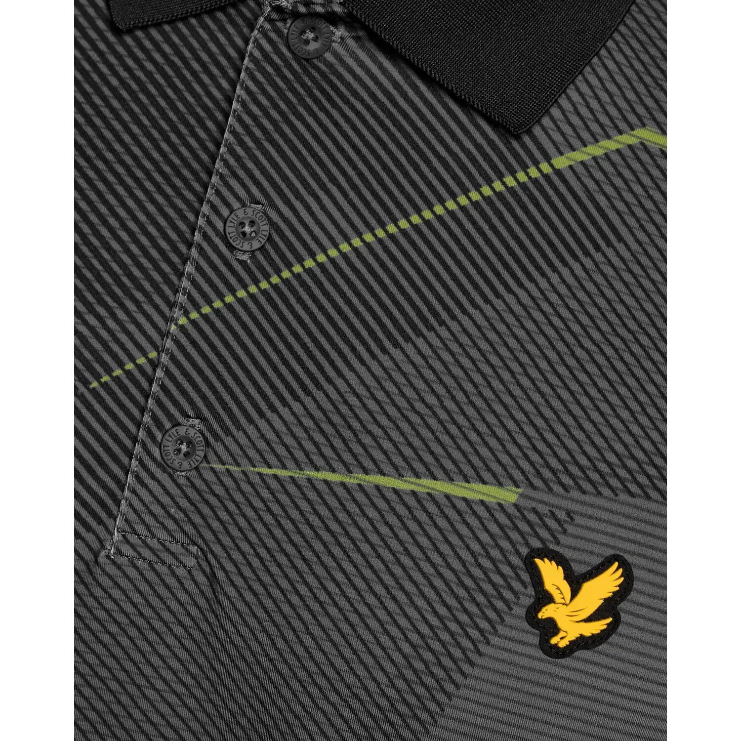 Polo w geometryczny wzór Lyle & Scott 6/6