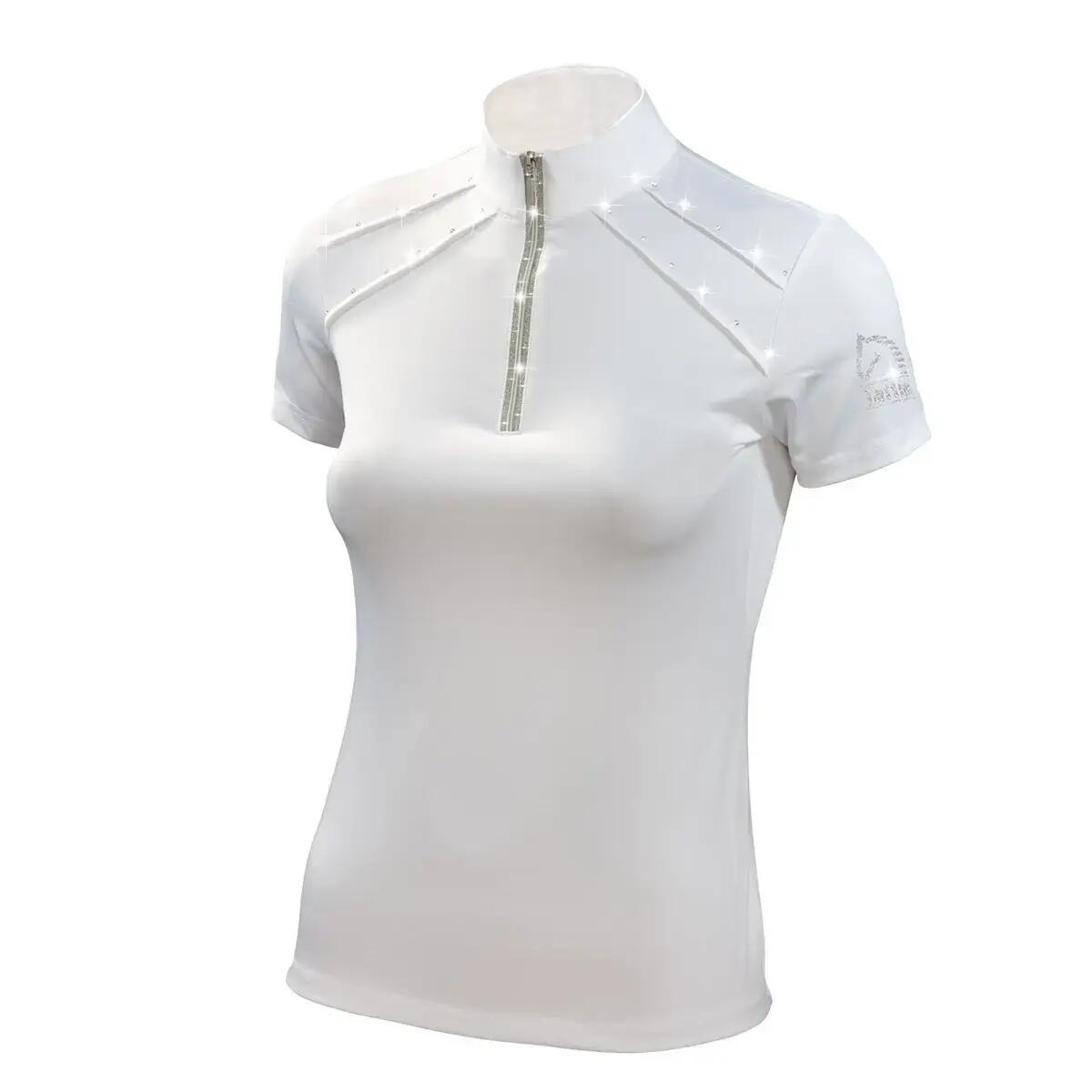 Polo d'équitation avec décoration lurex femme Tattini 2/2