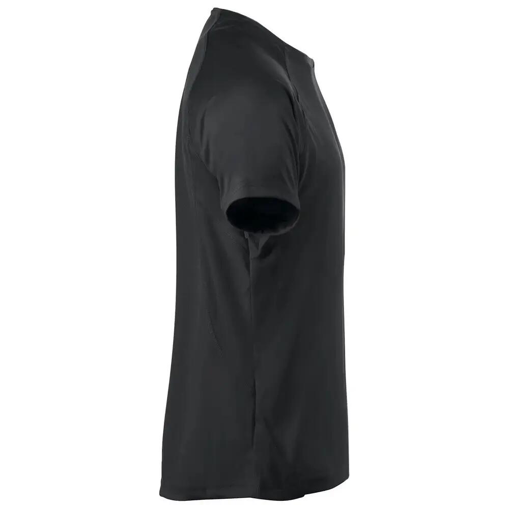 Mens Premium Active Regular TShirt (Black) 4/4