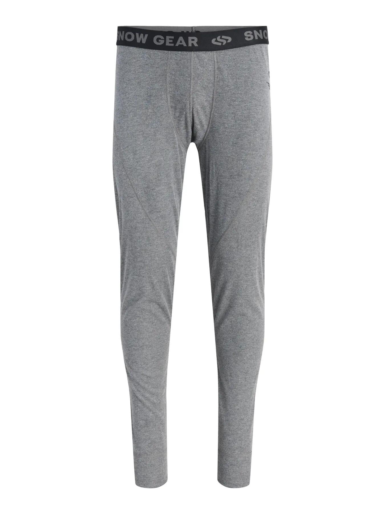 Hombre Esquí Conjunto Térmico Interior 2 Piezas Lesley Dark Grey Melange 3/5